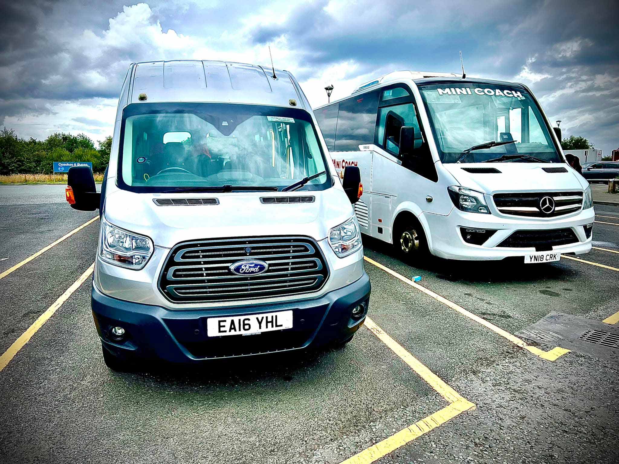 Event transport service in Belfast by Compass Coach Travel